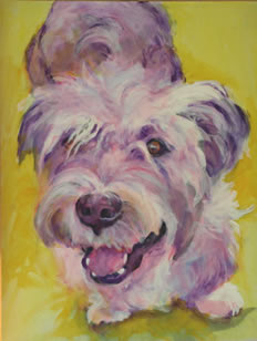 Glen of Ismaal Terrier painting